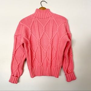 J. Crew Bubble Gum Pink Cute Sweater Size Small